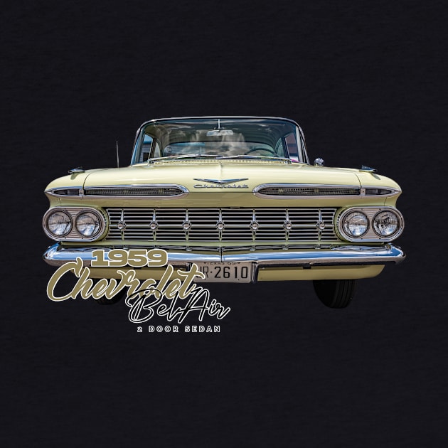 1959 Chevrolet Bel Air 2 Door Sedan by Gestalt Imagery